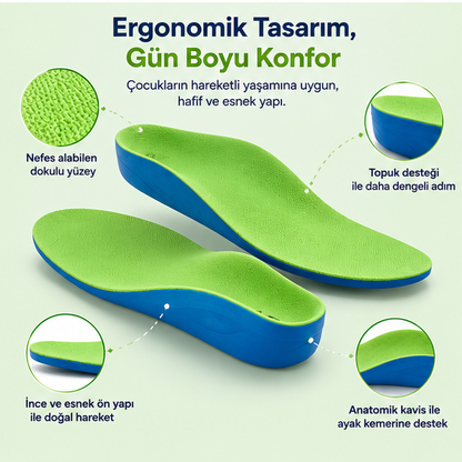 Sınsole Çocuklar İçin Ortopedik Destek Tabanlık