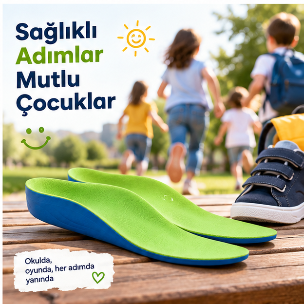Sınsole Çocuklar İçin Ortopedik Destek Tabanlık